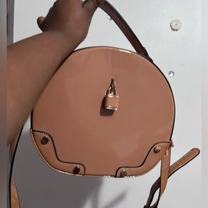 Brand New Tan Crossbody bag